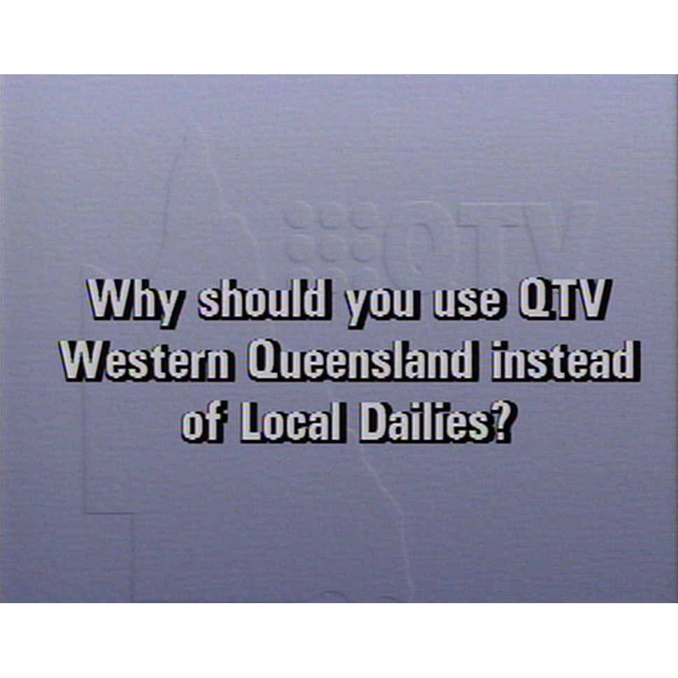 Western Queensland sales tape