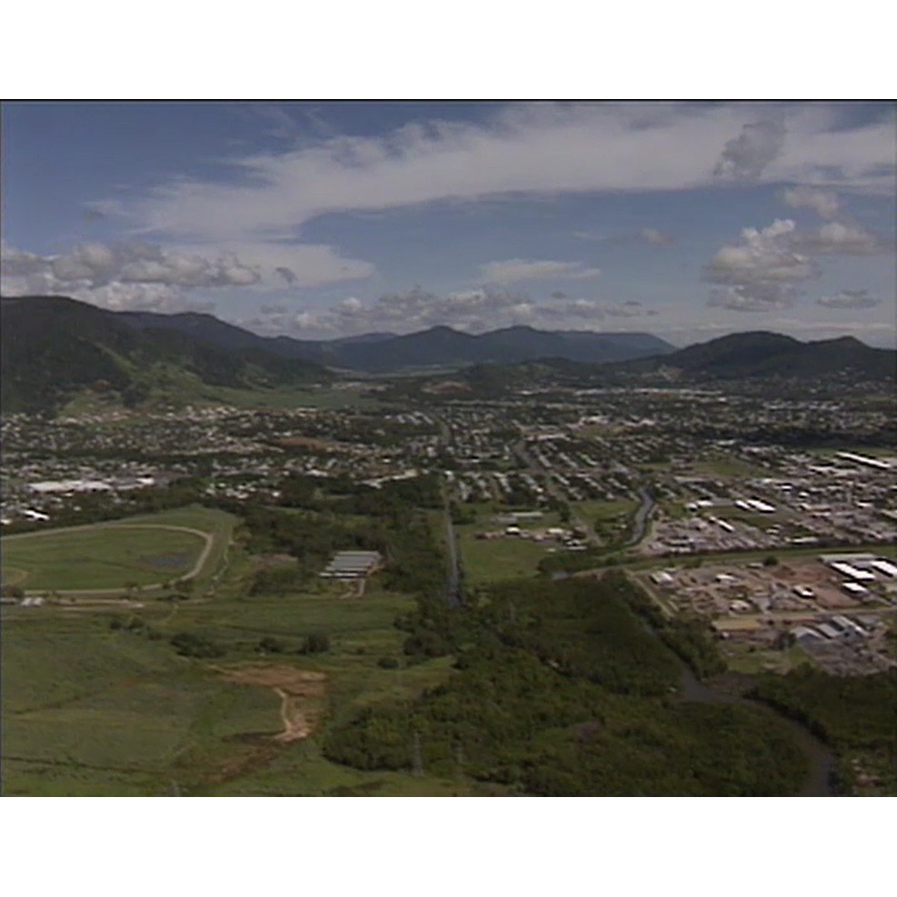 Queensland Electricity Commission: helicopter stringing