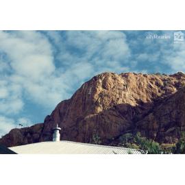 Castle Hill from Alexandra Street, North Ward, Townsville, ca. 1993