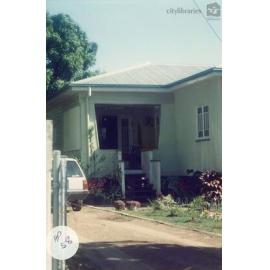 House doorway, 9 Clayton Street, Hermit Park, Townsville, ca. 1993