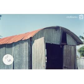 Tin shed, Ahearne Street, Hermit Park, Townsville, ca. 1993