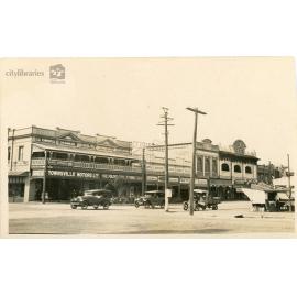 Flinders Street from Stokes Street, Townsville, ca. 1924