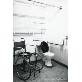 Display of disability aids, Town Hall, Townsville, 21 August, 1972