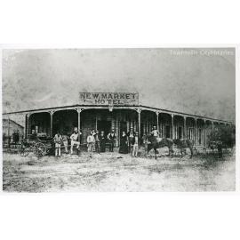 Newmarket Hotel, corner of Flinders and Blackwood Streets, Townsville, ca. 1873