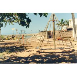 Play equipment in Sister Kenny Park, the Strand, Townsville