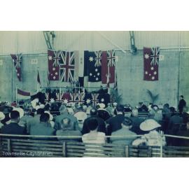 Sugar shed opening, 20 June, 1959, Townsville