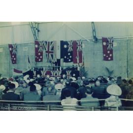 Sugar shed opening, 20 June, 1959, Townsville