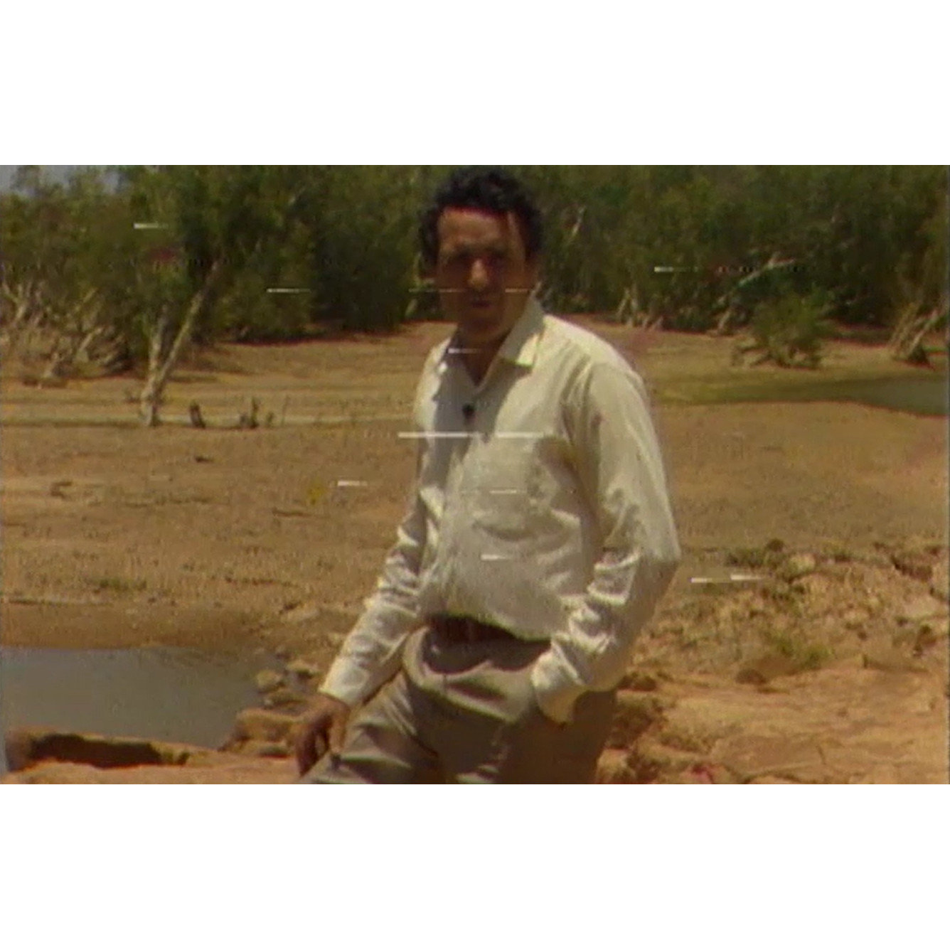 Charters Towers drought weir footage