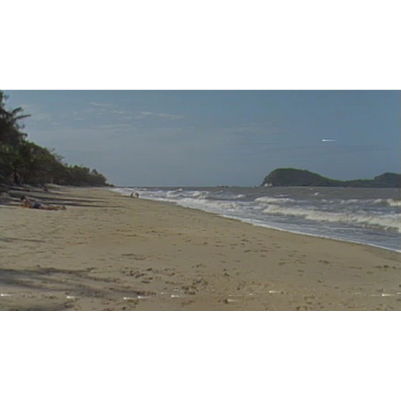 Landscape and beach stock footage