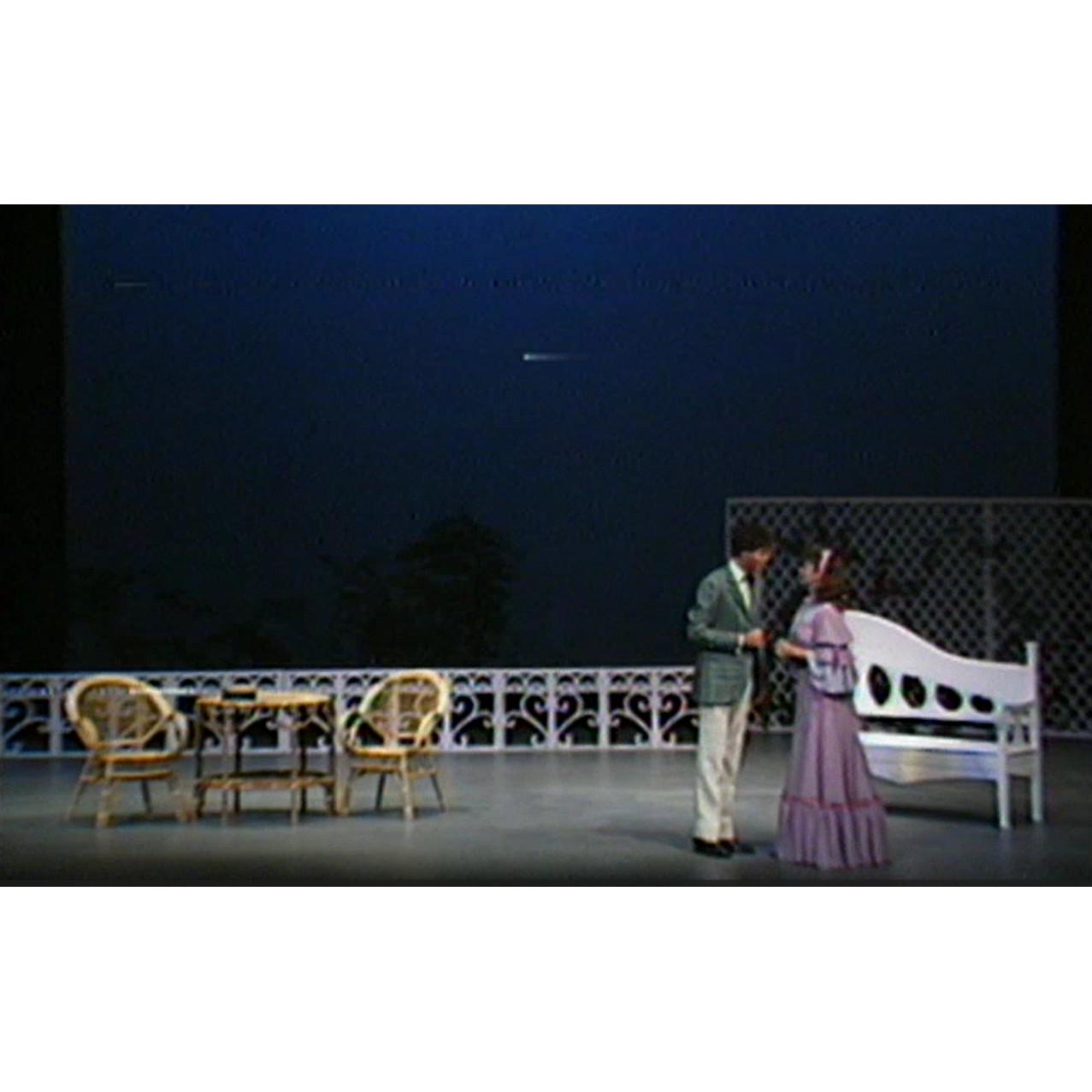 Rehearsal footage of “The importance of being Ernest” 10-07-1984