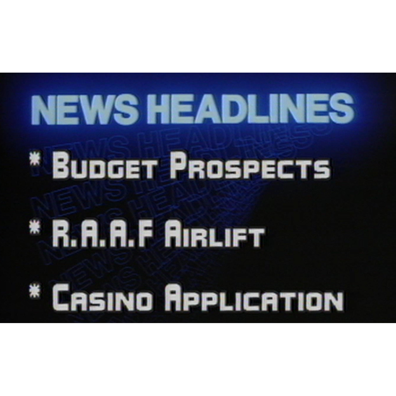 NQTV News Tuesday 21st August 1984