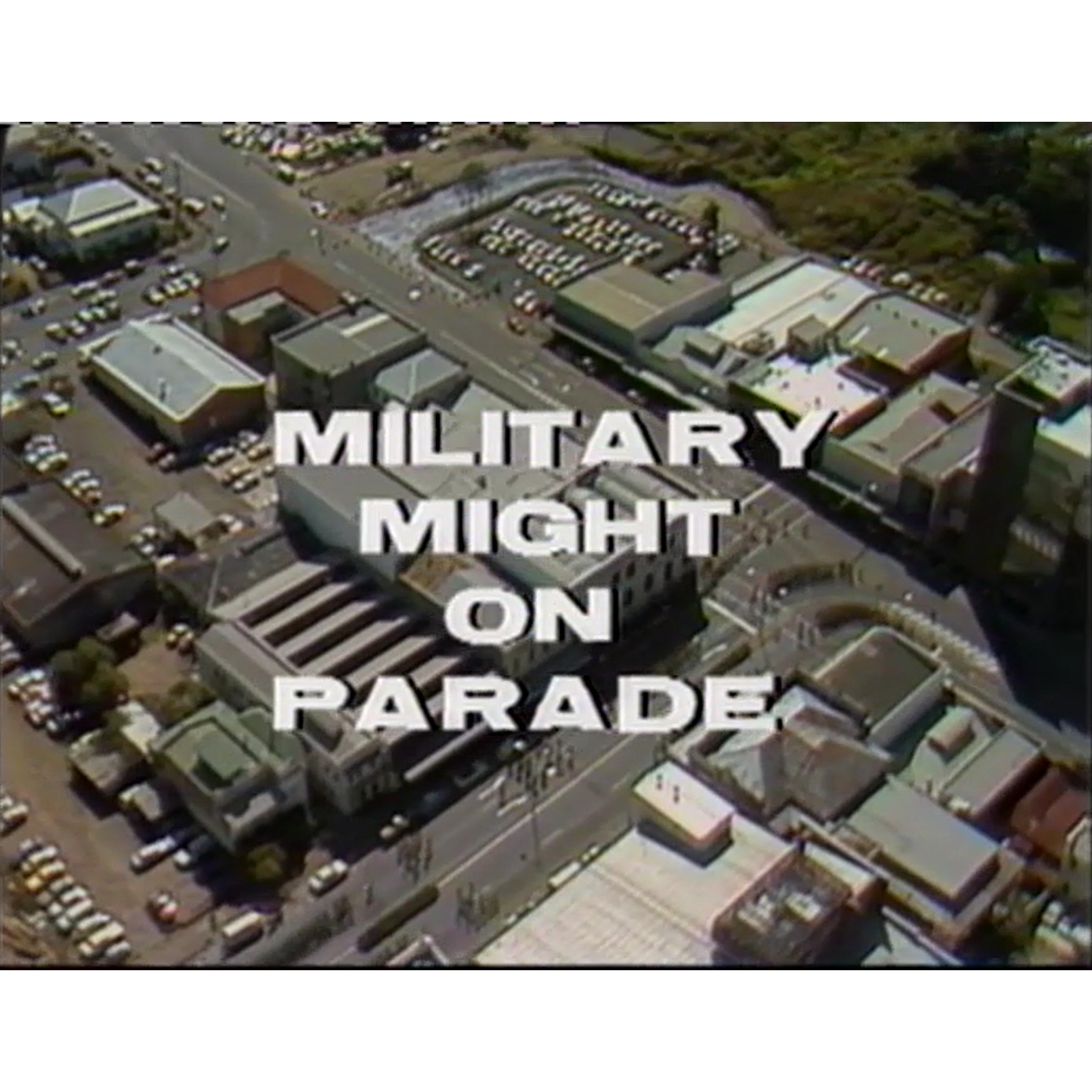 Military might on parade