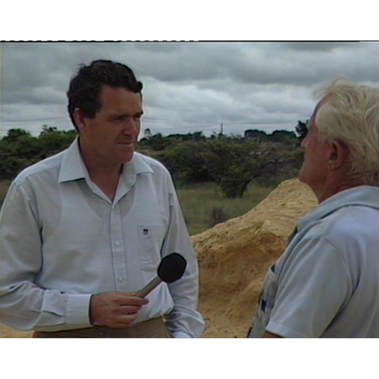 Charters Towers sand heaps
