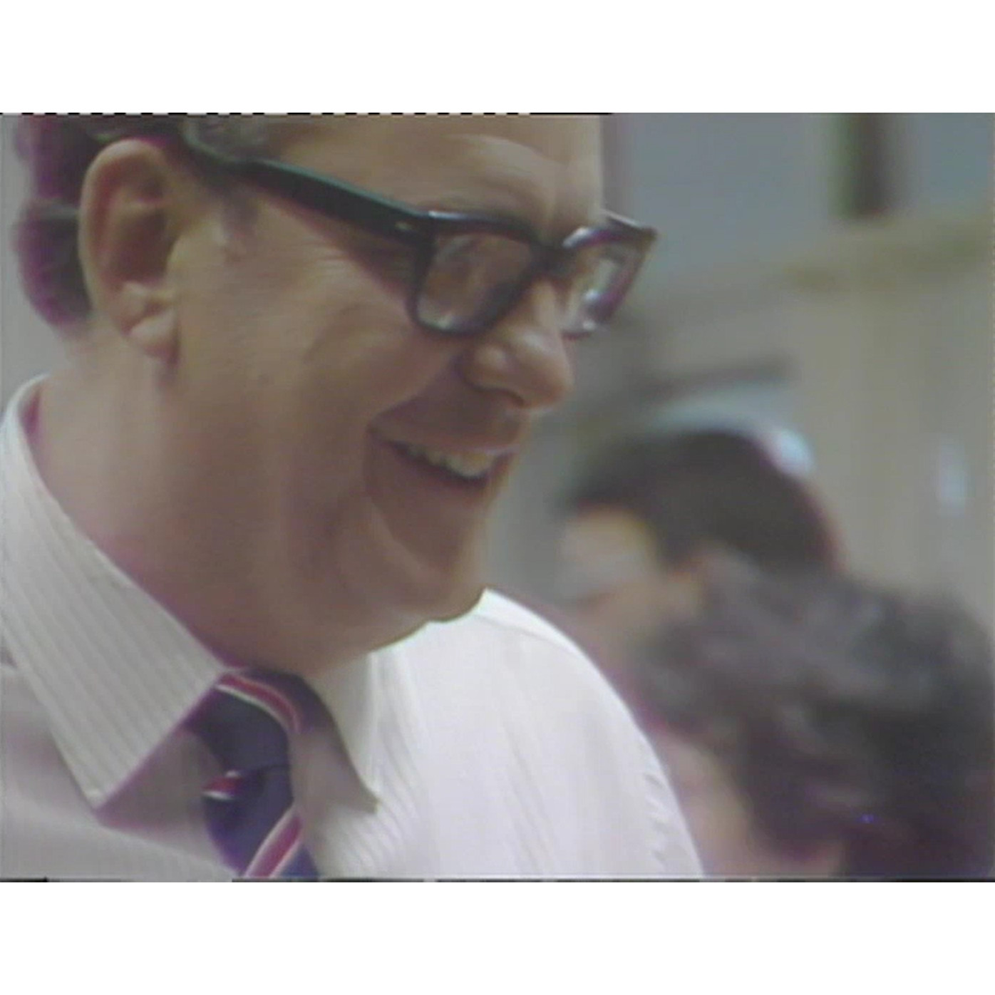 John Hodges at migrant centre