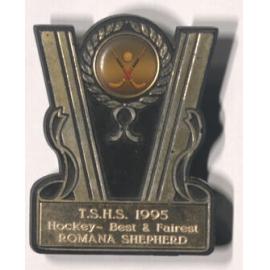 Townsville State High School Hockey - Best and Fairest trophy, 1995