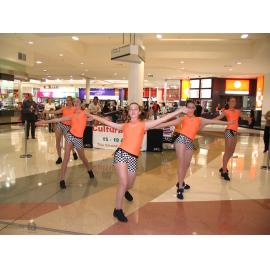 Dance group promoting Cultural Fest at Castletown Shopping Centre, Townsville, August 2007