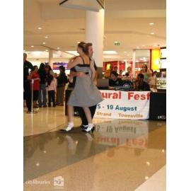 Jive Time Dance performers promoting Cultural Fest at Castletown Shopping Centre, August 2007