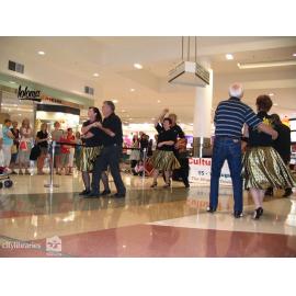Jive Time Dance performers promoting Cultural Fest at Castletown Shopping Centre, August 2007