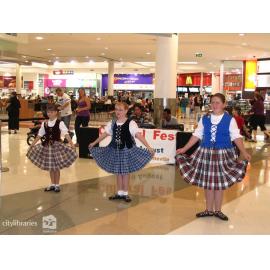 T.A.P.A. Tartan promoting Cultural Fest at Castletown Shopping Centre, Townsville, August 2007