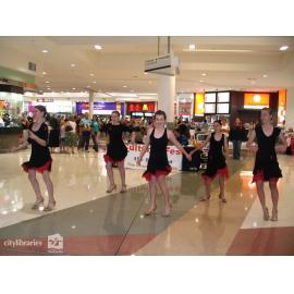 Dance Time Studios promoting Cultural Fest at Castletown Shopping Centre, Townsville, August 2007