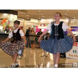 T.A.P.A. Tartan promoting Cultural Fest at Castletown Shopping Centre, Townsville, August 2007