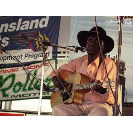 Tonky Logan at Cultural Fest, Strand Park, Townsville, August 2007