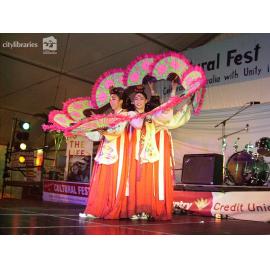 Perfomers from Suwon City, Korea at Cultural Fest, Strand Park, Townsville, August 2007