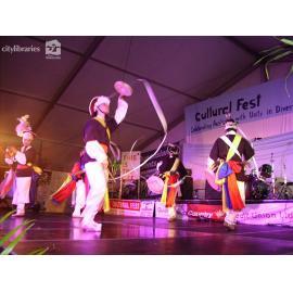 Perfomers from Suwon City, Korea at Cultural Fest, Strand Park, Townsville, August 2007