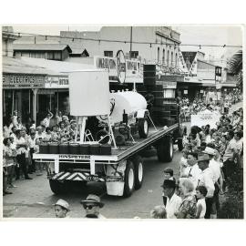 Centenary procession, Flinders Street, Townsville, 1964