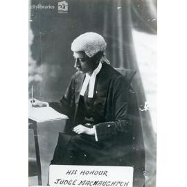 His Honour Judge Macnaughton, Townsville, n.d