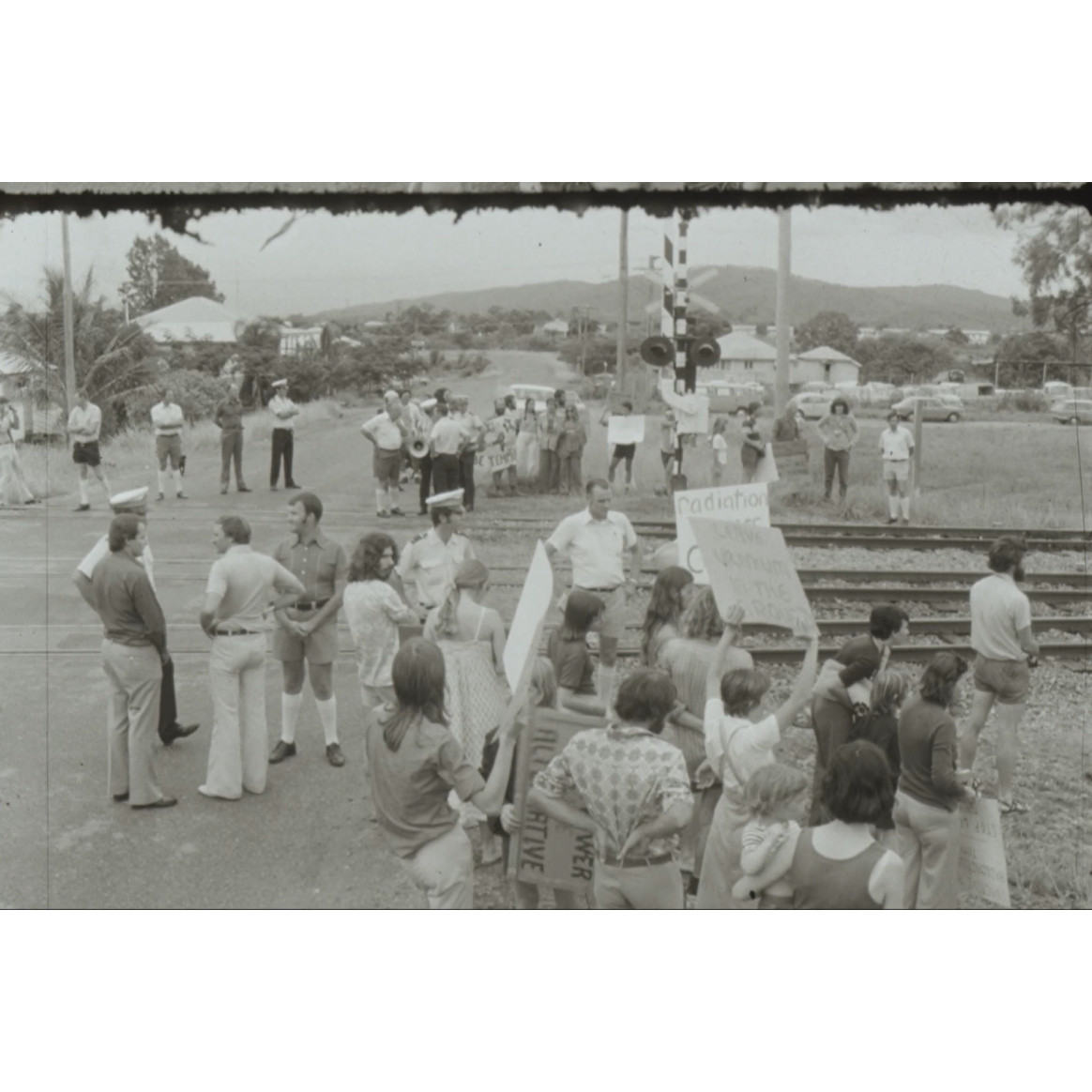 Anti-uranium mining protest