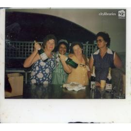Staff members of Carramar Children's Home at a party, Townsville, ca. 1975