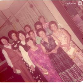 Group photograph of Carramar Children's Home staff, Townsville, 17 March 1970