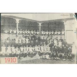 Group photograph of children at Townsville Orphanage, Townsville, 1910
