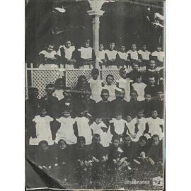 Group photograph of children at Townsville Orphanage, Townsville, 1910