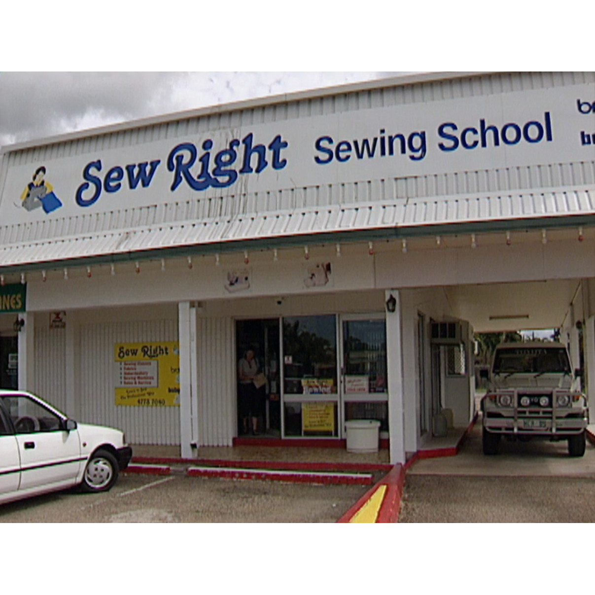 Stock footage: Sew Right Sewing School