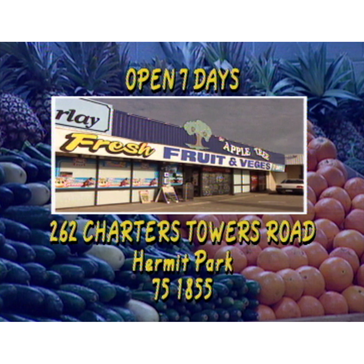 Townsville Fruit Barn advertisements