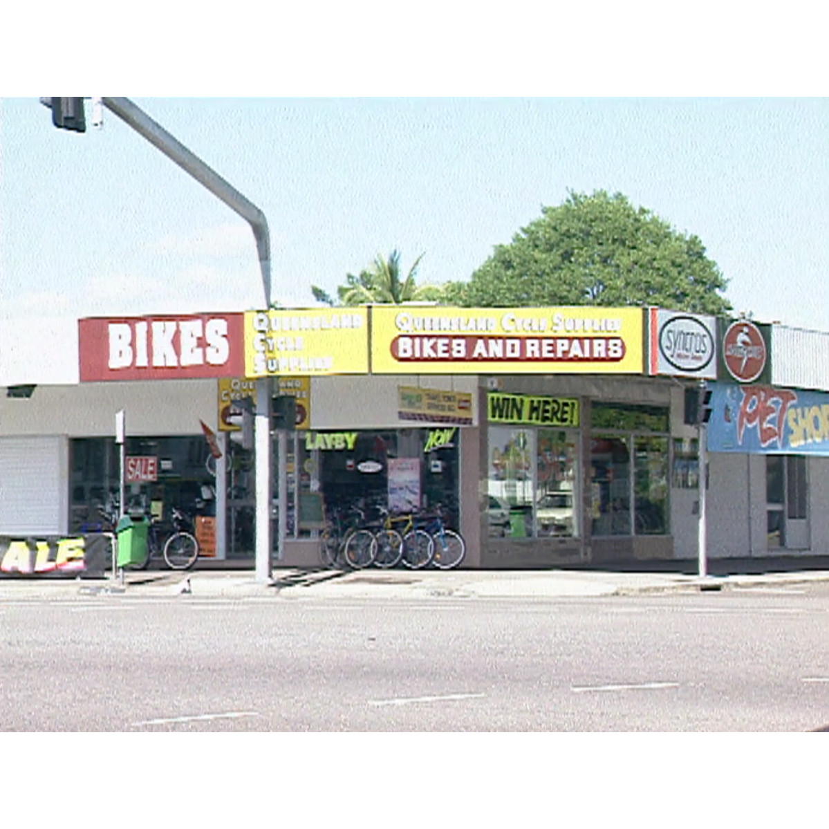 Stock footage: Queensland Cycle Supplies