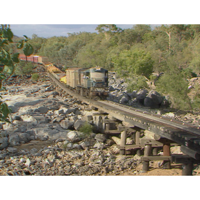 Train travel: Einasleigh, Forsayth