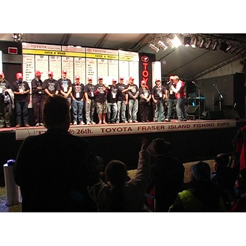 26th Toyota Fraser Island Fishing Expo: last night
