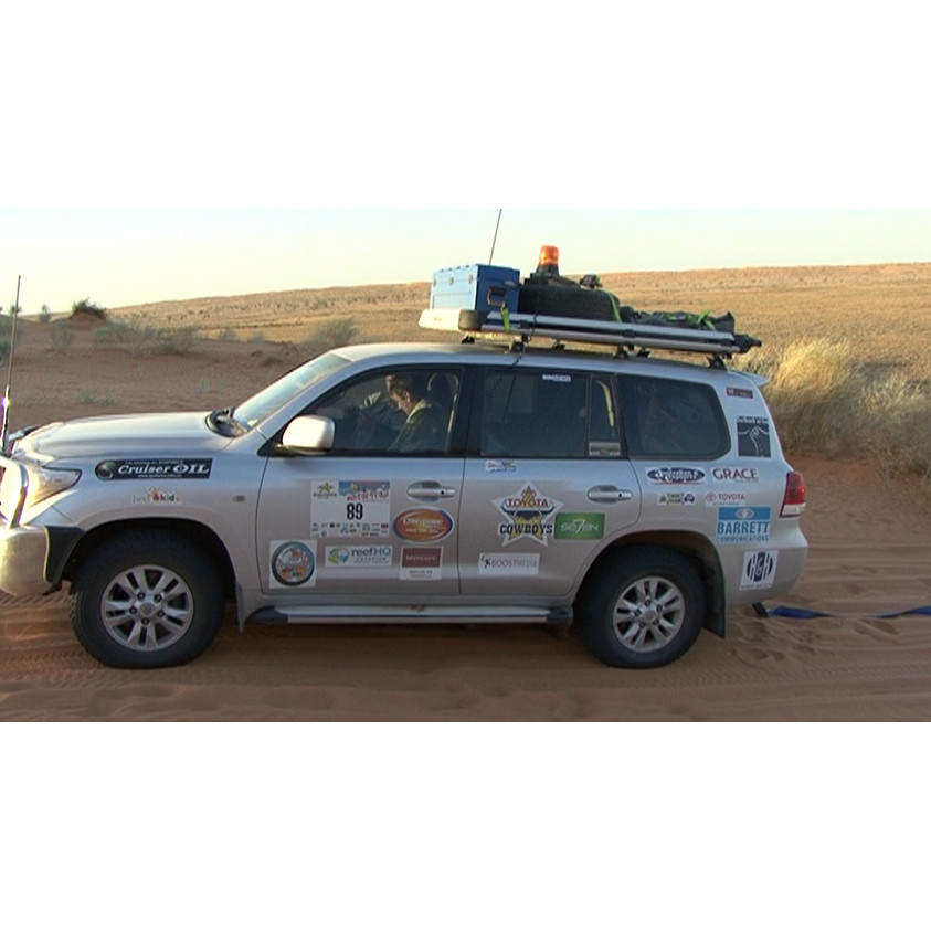 Stock footage: four-wheel drive vehicle