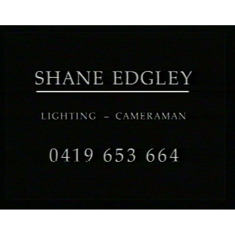 Shane Edgley lighting cameraman: compilation