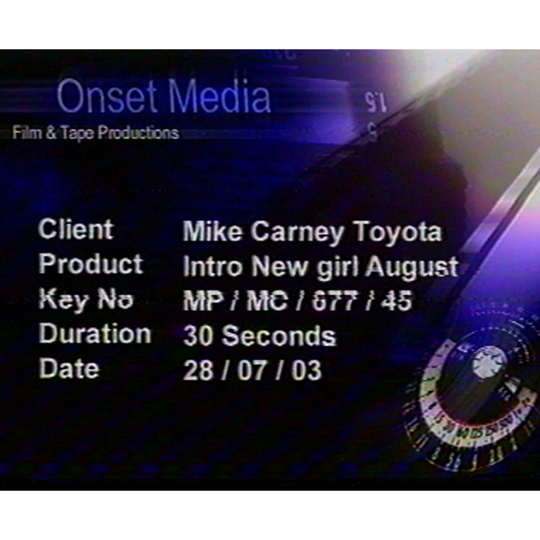 Mike Carney Toyota commercial