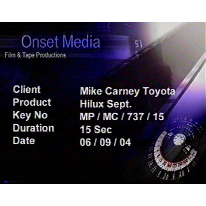 Mike Carney Toyota commercials