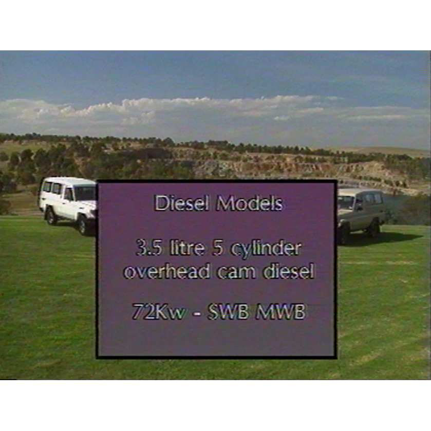 Toyota edge: Landcruiser 70 series range