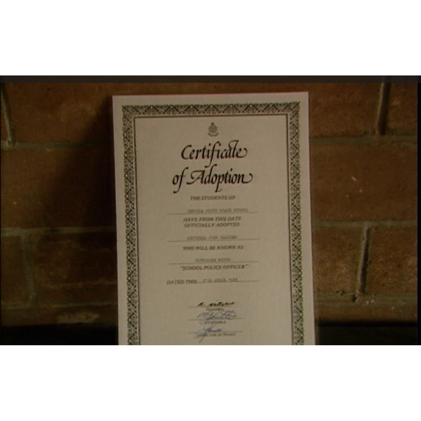 QSTV news file: Weipa "Adopt-a-cop"