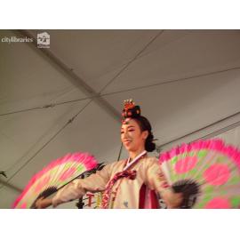 Perfomer from Suwon City, Korea at Cultural Fest, Strand Park, Townsville, 18 August 2007