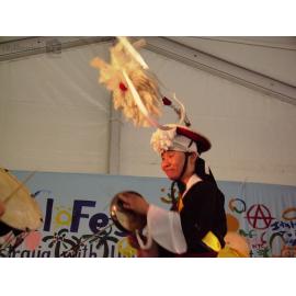 Perfomer from Suwon City, Korea at Cultural Fest, Strand Park, Townsville, 18 August 2007