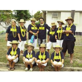 Niue Island Group before the Tropigo Carnival parade at Cultural Fest, The Strand, Townsville, 18 August 2007
