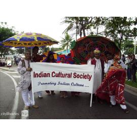 Indian Cultural Society in the Tropigo Carnival parade at Cultural Fest, The Strand, Townsville, 18 August 2007